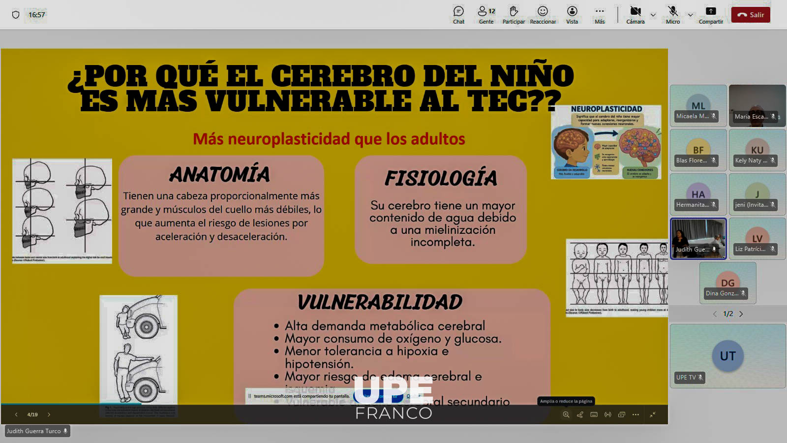 CLASE ESPEJO INTERNACIONAL FORTALECIÓ LA FORMACIÓN DE ESTUDIANTES DE ENFERMERÍA